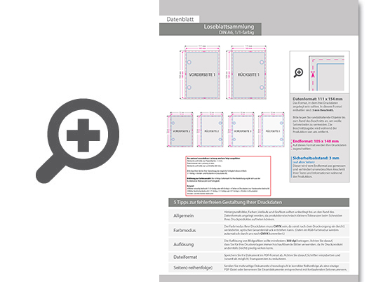 Product Bild loseblattsammlung_din_a6__596_bl__tter_pro_sammlung__vorne_und_hinten_schwarz_(1_1)