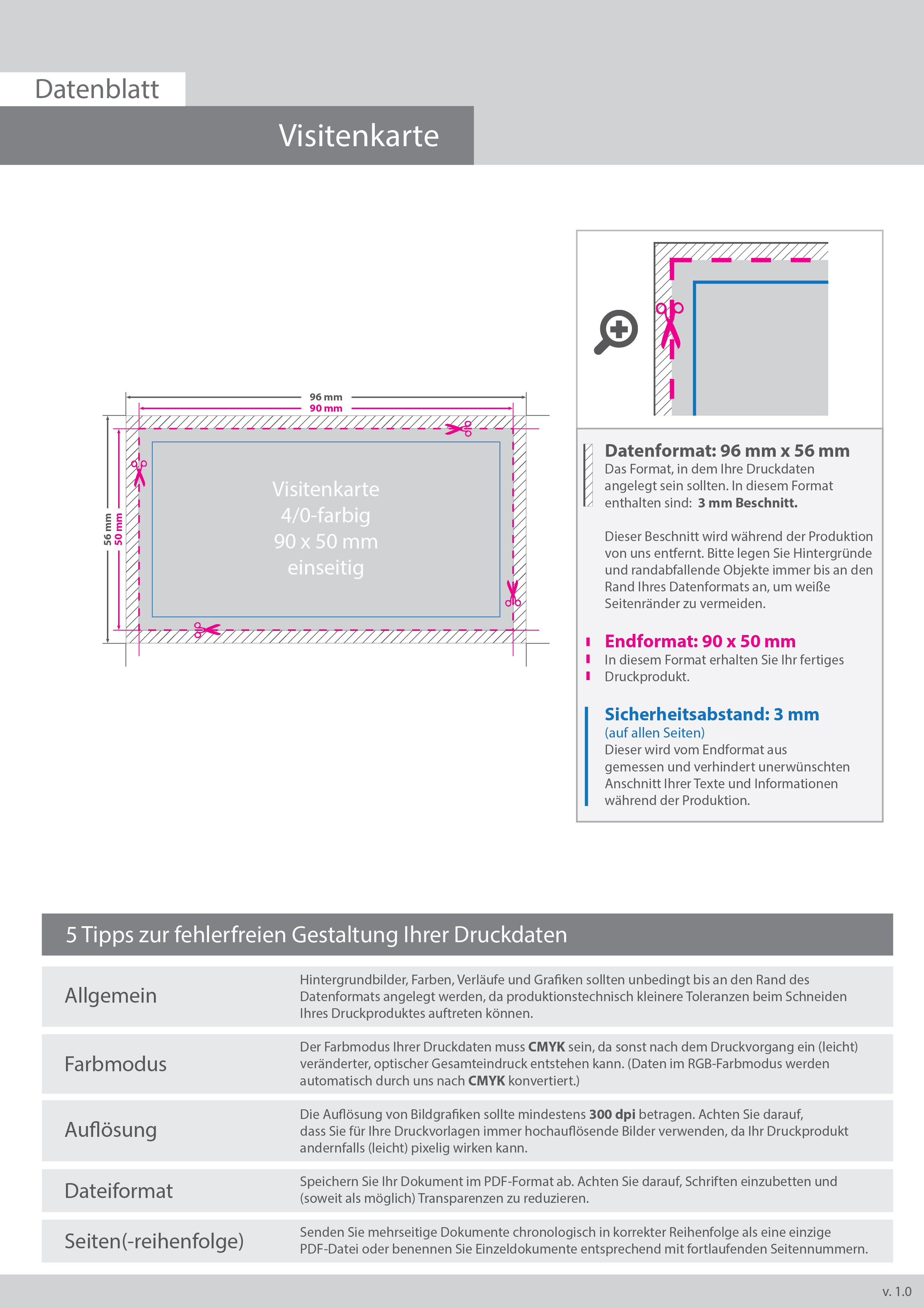 Product Bild multiloft-visitenkarten_quer_90_x_50_mm_mit_einseitiger_hei__folienpr__gung_silber__4_0_farbig_(einseitiger_druck)