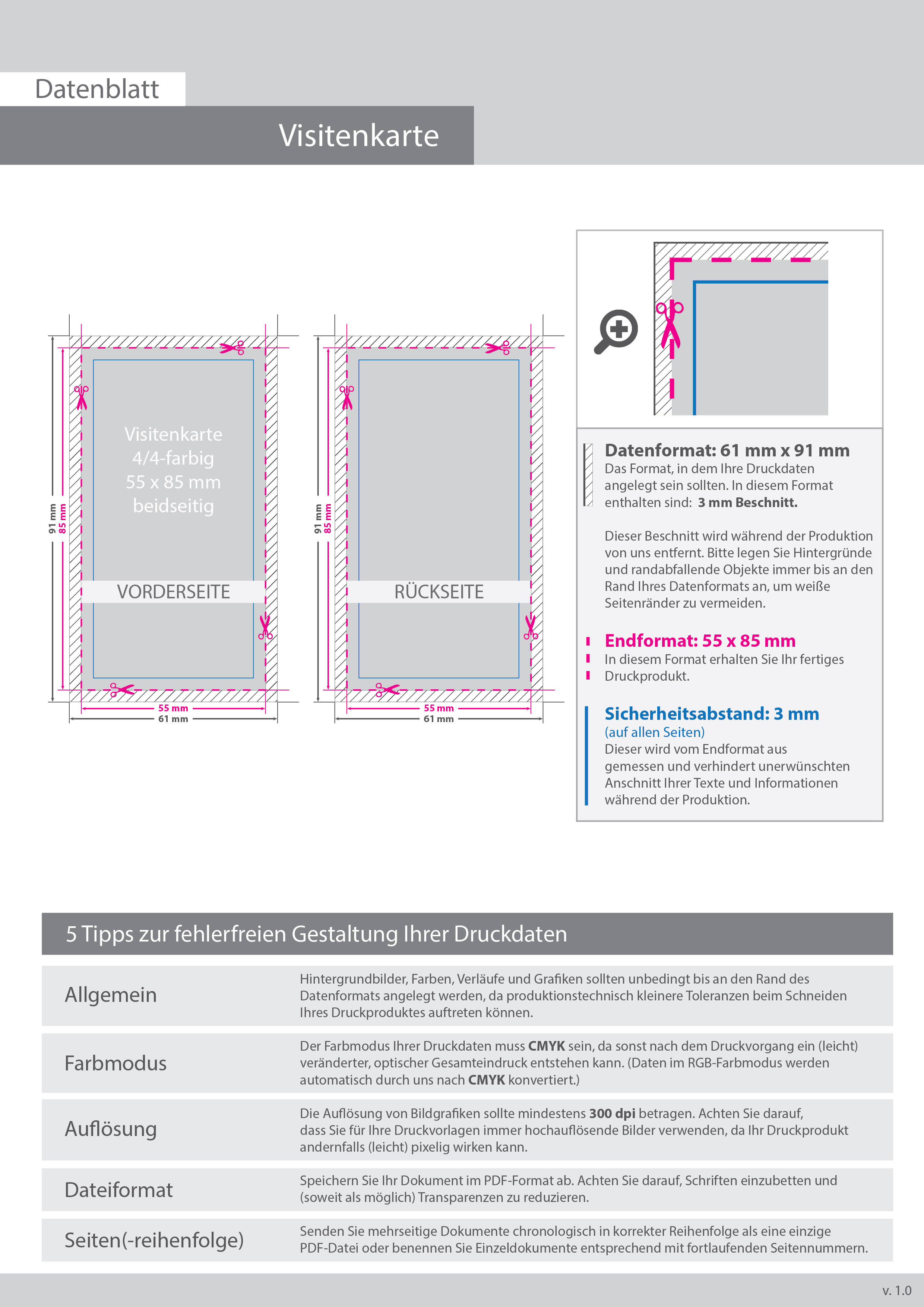 Product Bild multiloft-visitenkarten_hoch_55_x_85_mm_mit_beidseitiger_hei__folienpr__gung_gold__4_4_farbig_(beidseitiger_druck)