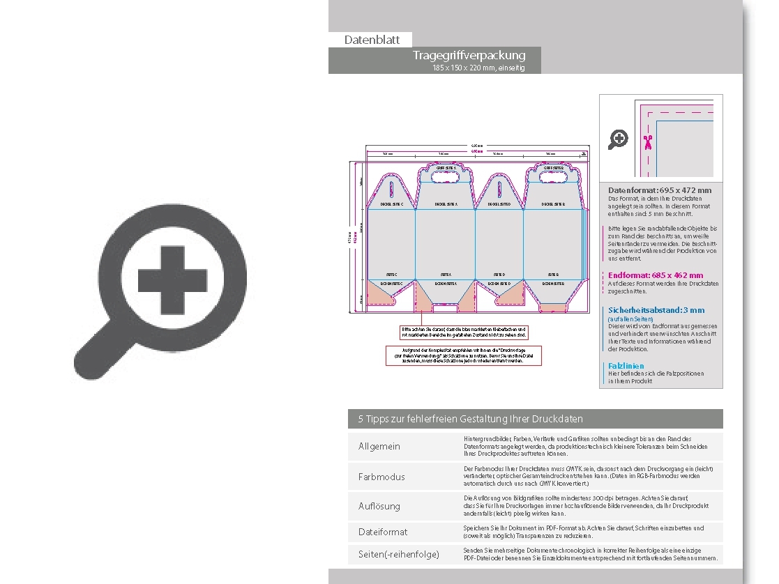 Product Bild tragegriffverpackung_(18_5_cm_x_15_cm_x_22_cm)_einseitig_bedruckt_5_0-farbig_(cmyk_+_sonderfarbe)