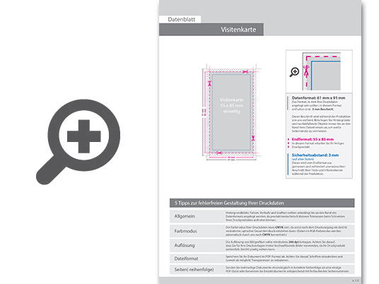 Product Bild visitenkarten_hoch_5_0_farbig_55_x_85_mm_mit_einseitigem_vollfl__chigem_uv-lack___einseitig_bedruckt_(cmyk_4-farbig_+_1_pantone-sonderfarbe)