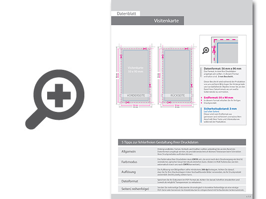 Product Bild visitenkarten_hoch_4_4_farbig_50_x_90_mm_(beidseitiger_druck)_mit_beidseitig_partieller_uv-lackierung